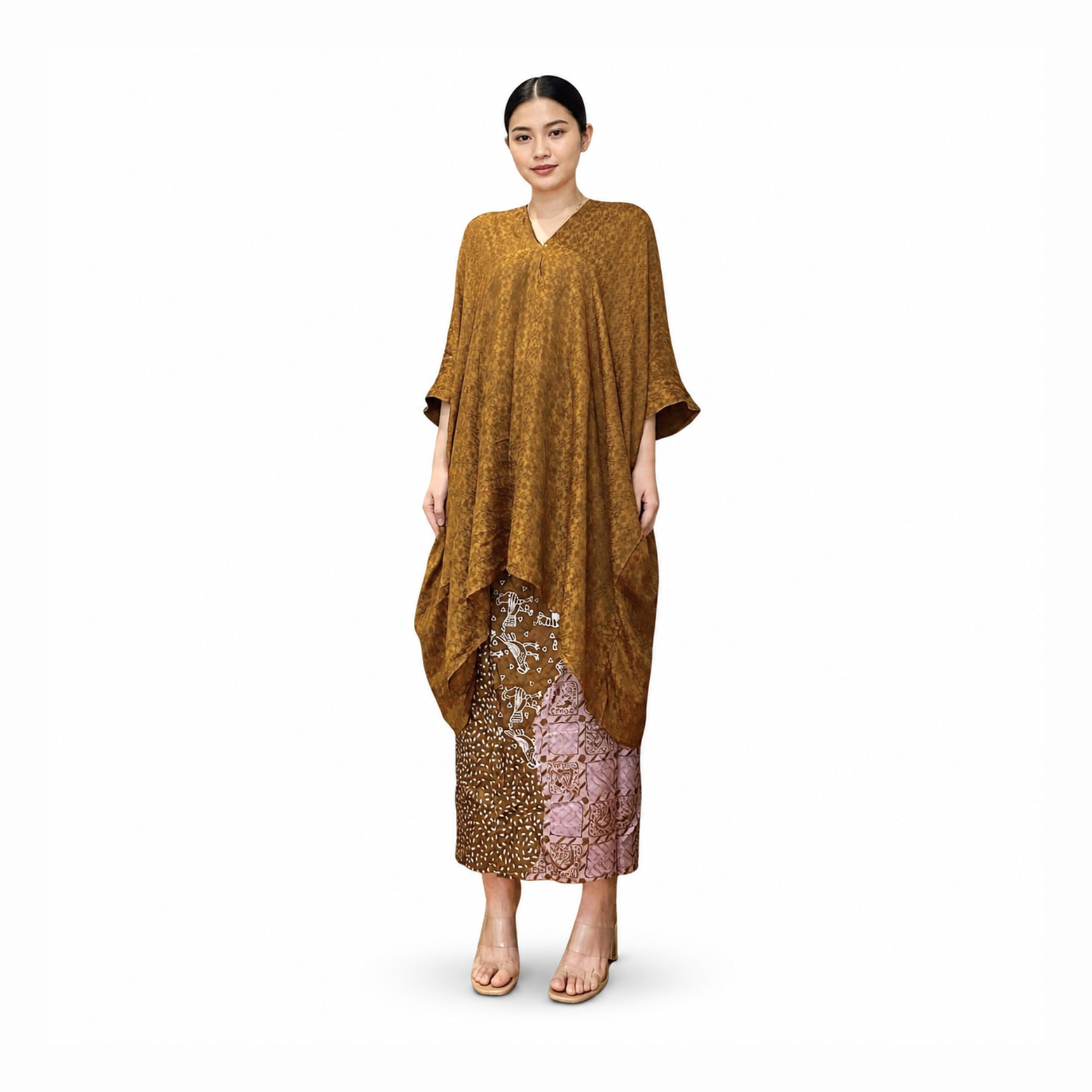 Tunik Aruna Polos-Seri Bumi [Hanya Atasan]