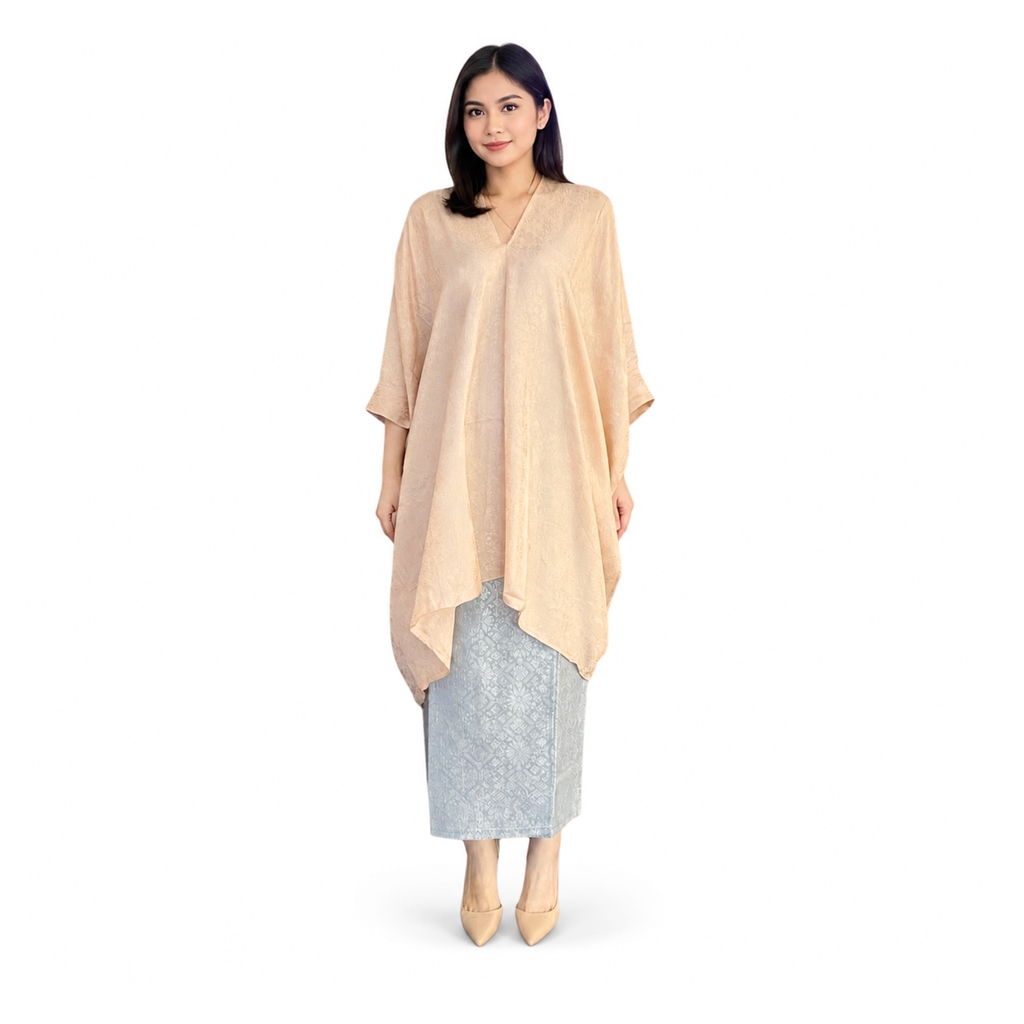 Aruna Plain Tunic - Cocoa Series [Top Only]