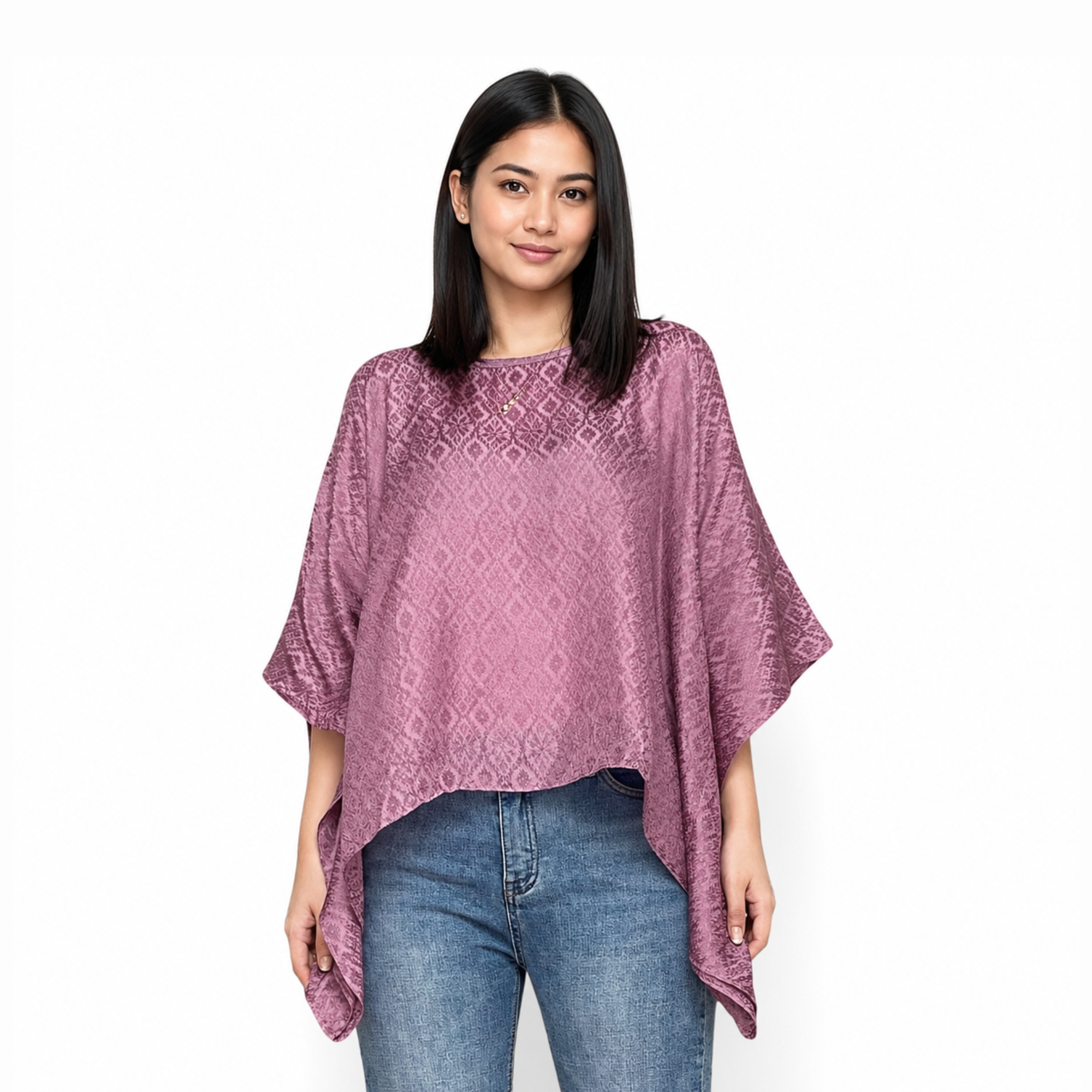 Loose Basic Viscose Polos-Cool Tone [Hanya Atasan]