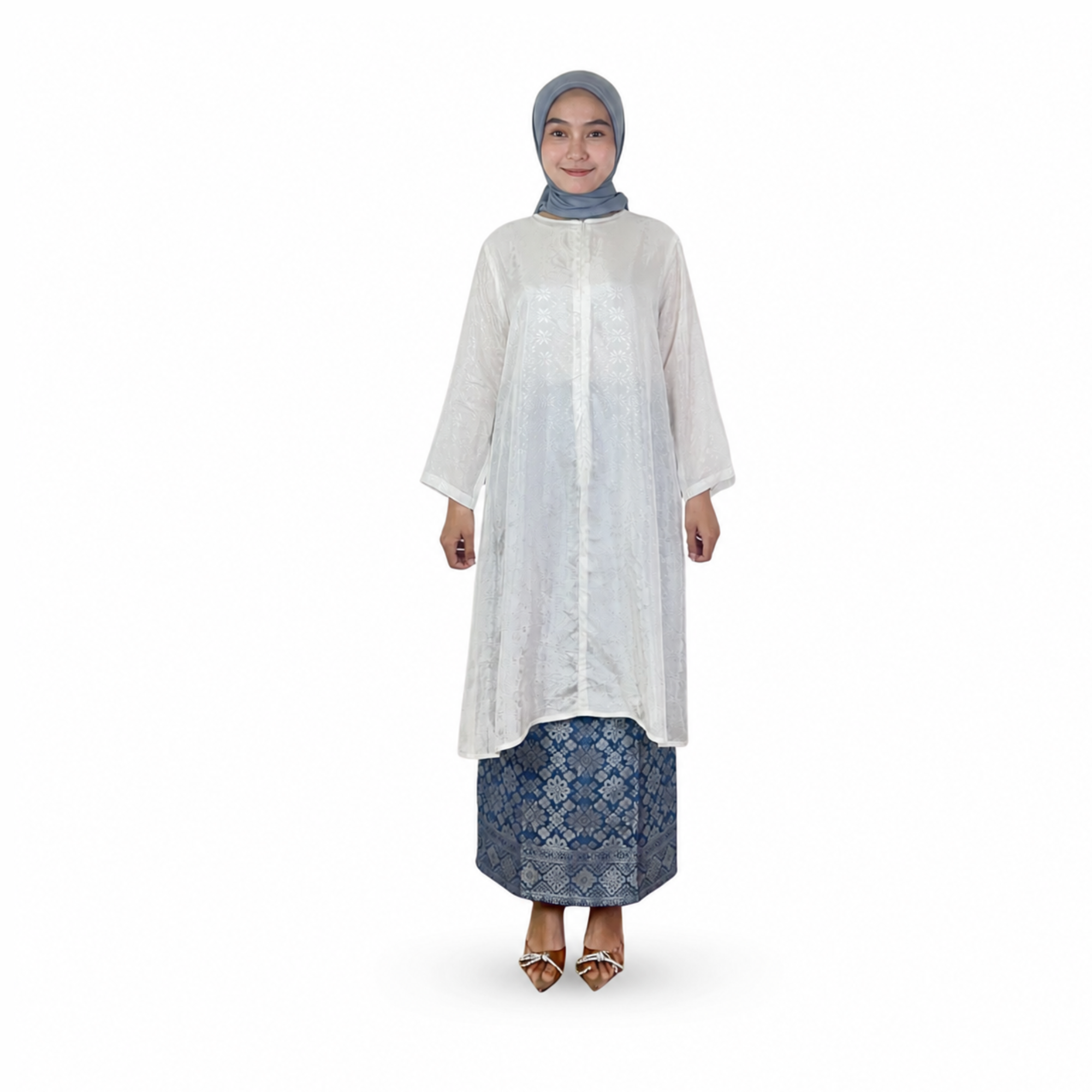 Tunik Shahalam Viscose Polos-Seri 1 [Hanya Atasan]