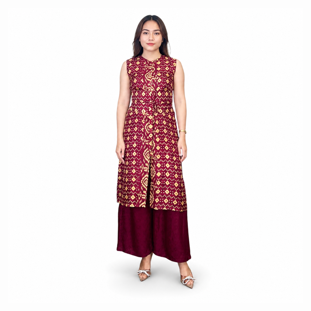 Tunik Selly-Seri Jumputan [HANYA TUNIK]