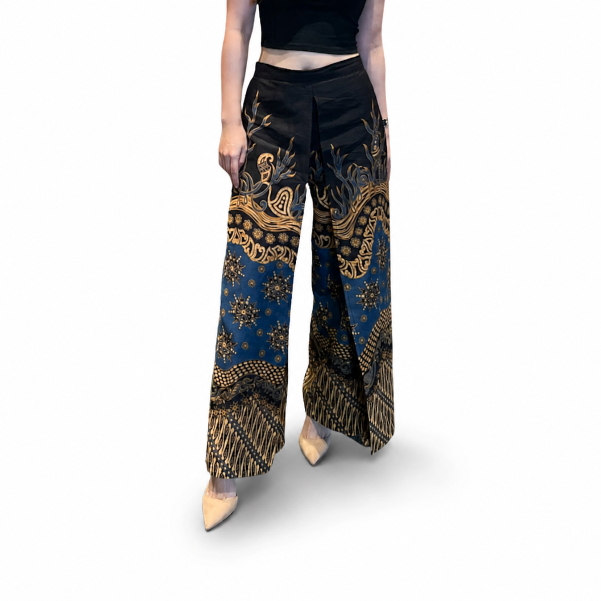 Kulot Layer Dobby-Seri Bunga Pencar