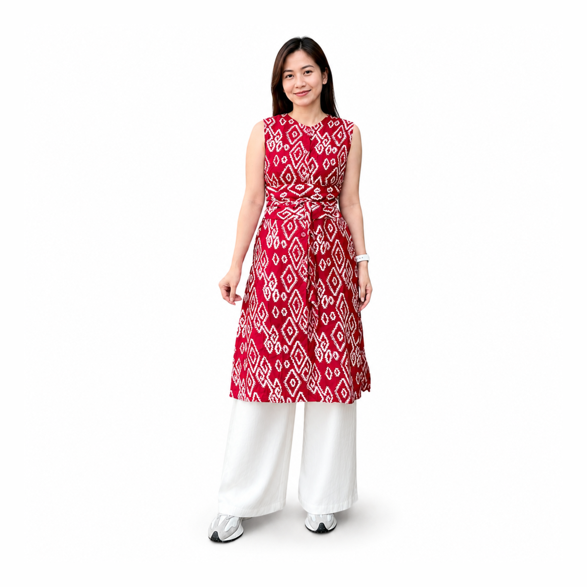 Tunik Selly-Seri Merah Putih [HANYA TUNIK]