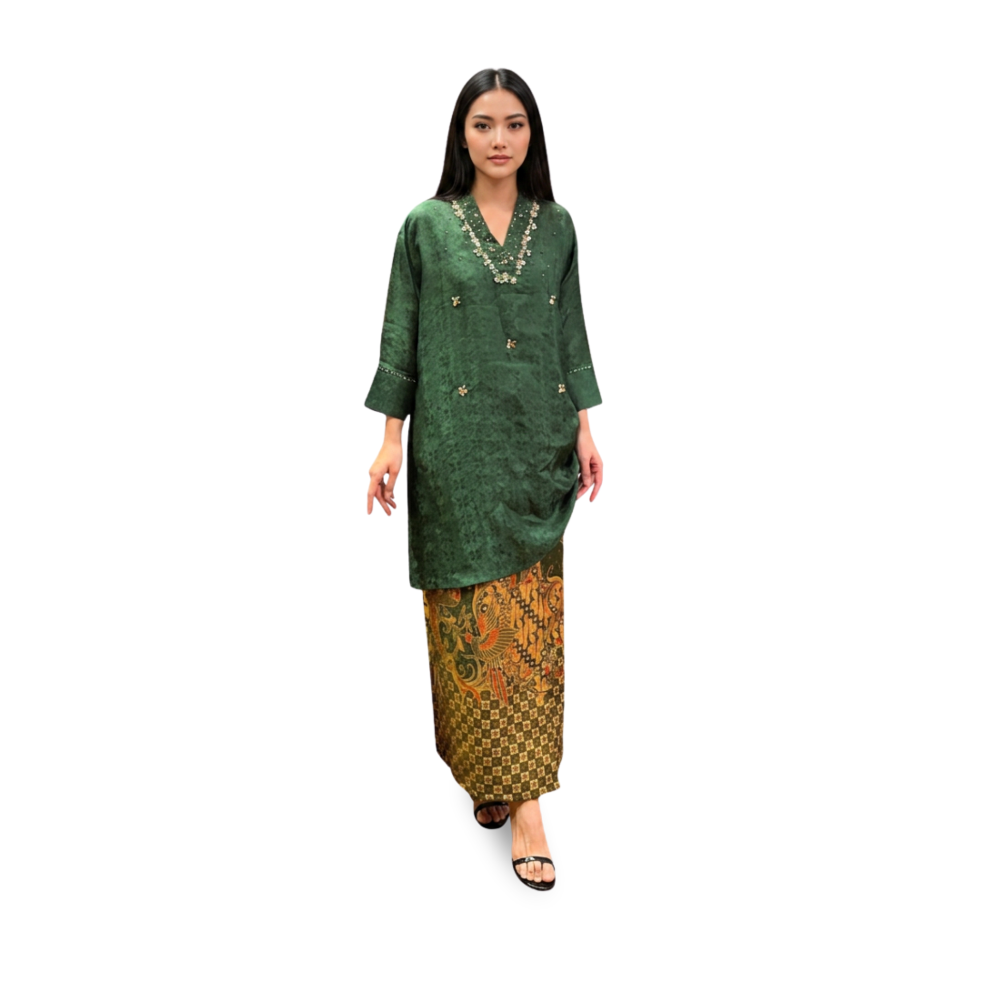 Baju Bodo Beading [HANYA ATASAN]