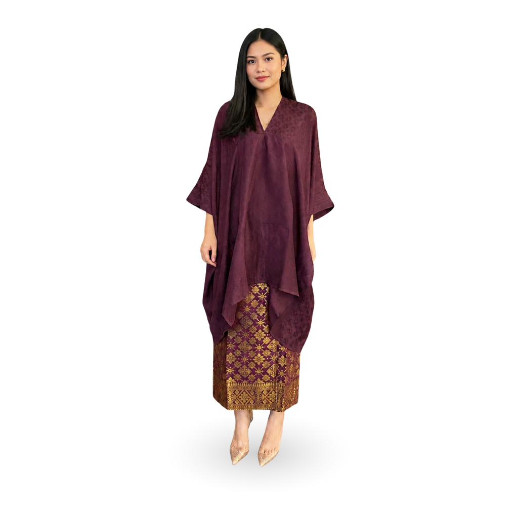 Tunik Aruna Polos-Seri Aurora [Hanya Atasan]