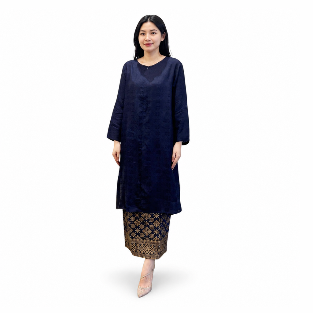 Tunik Shahalam Viscose Polos-Seri 2 [Hanya Atasan]