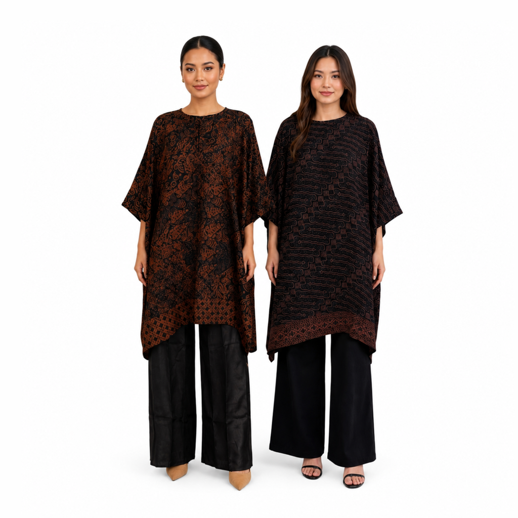 Tunik Kusuma Motif-Seri Wijaya [HANYA TUNIK]