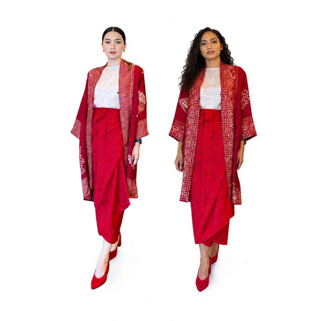 Outer Button-Red Series [HANYA OUTER]