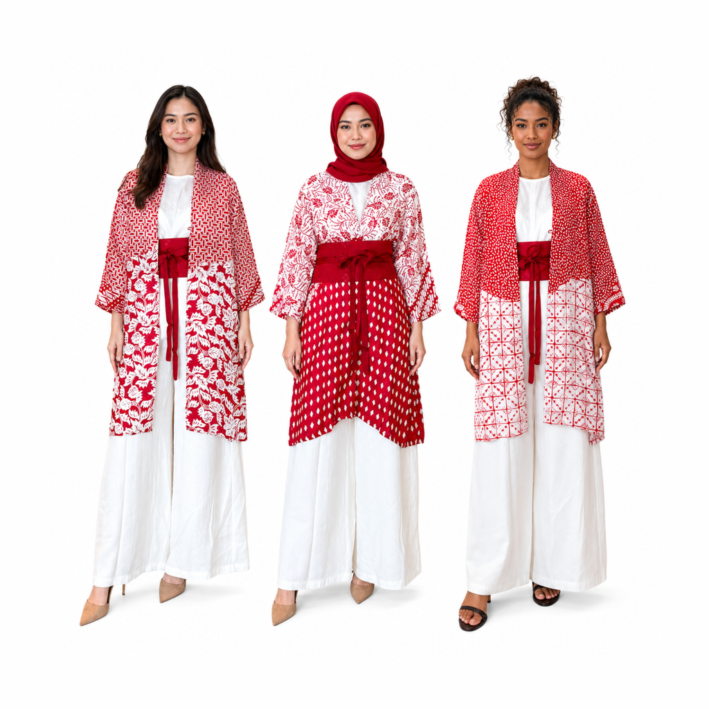 Outer Button-Seri Santa [HANYA OUTER]