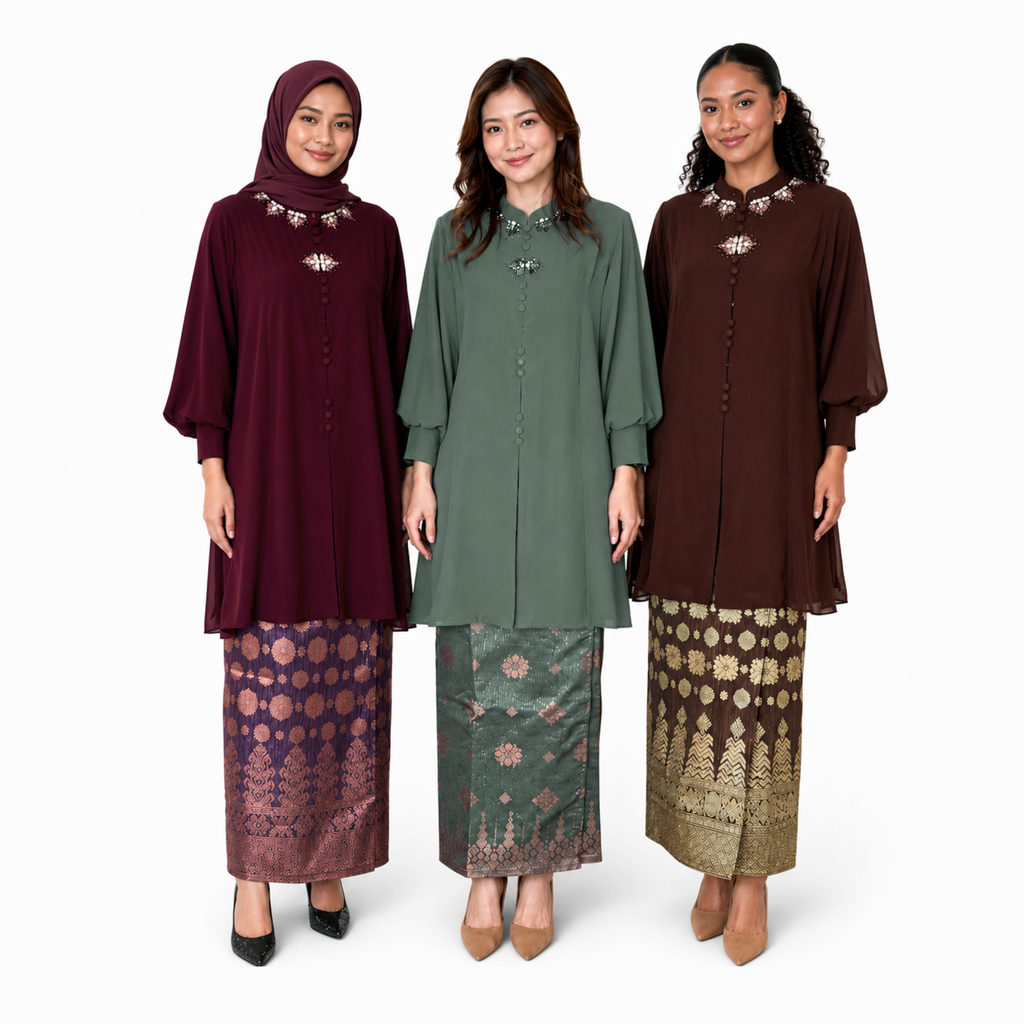 Tunik Diandra Ceruty [HANYA TUNIK]