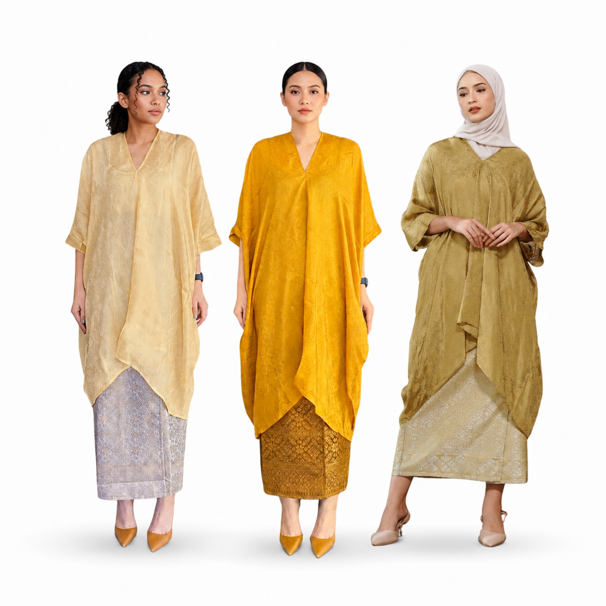 Tunik Aruna Polos-Seri Matahari [Hanya Atasan]