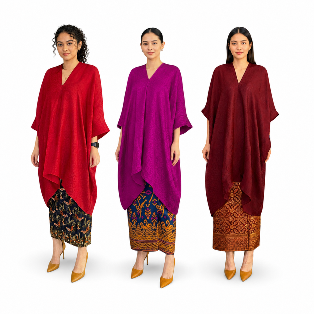 Aruna Plain Tunic - Lava Series [Top Only]