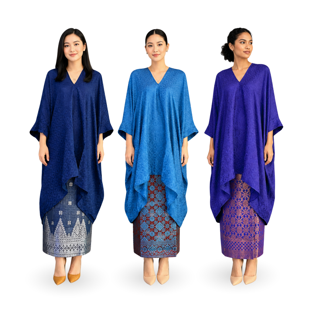 Tunik Aruna Polos-Seri Samudra [Hanya Atasan]