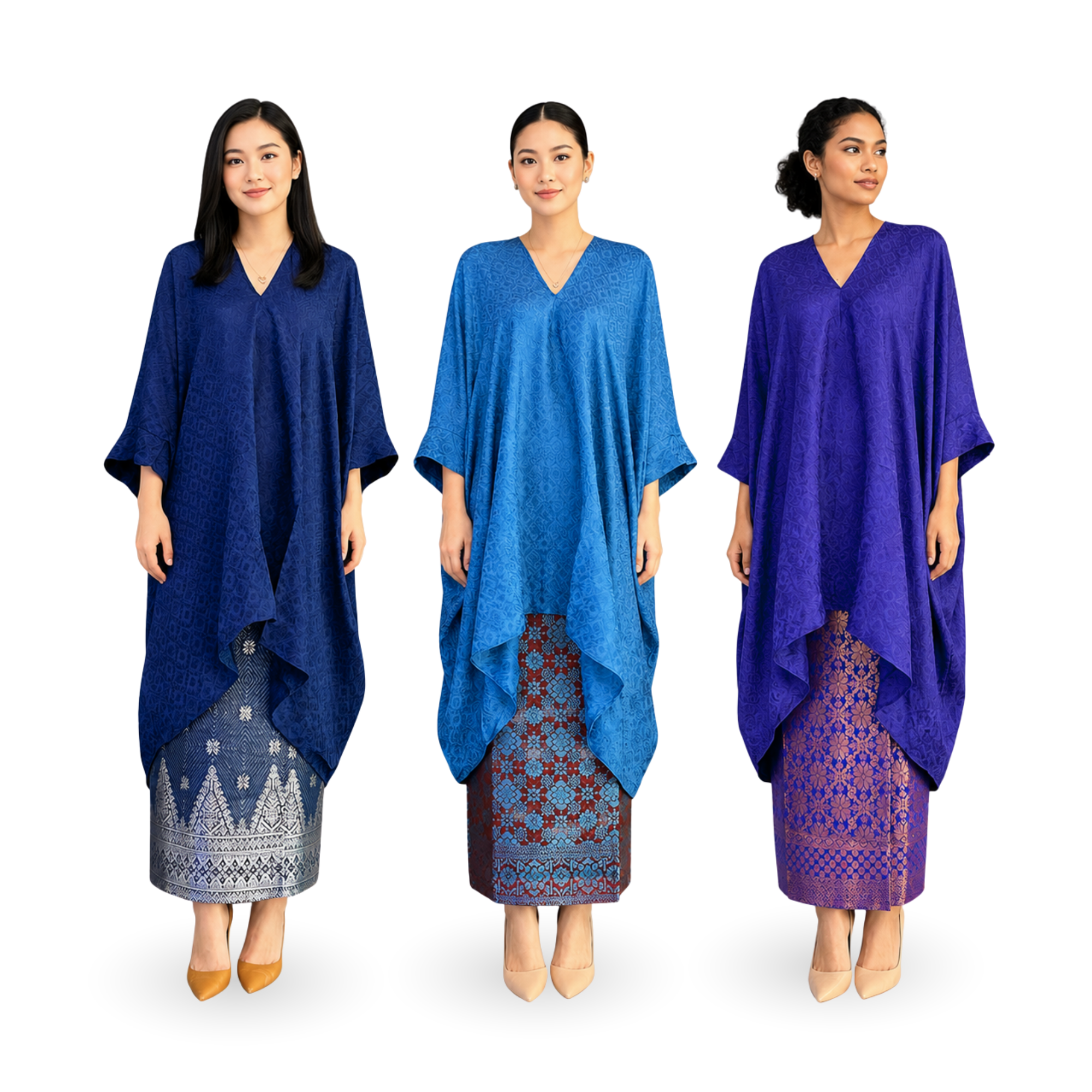 Tunik Aruna Polos-Seri Samudra [Hanya Atasan]