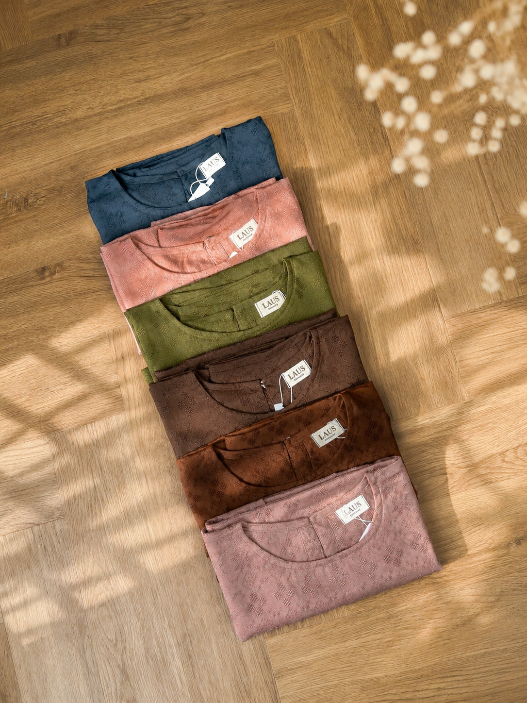 Loose Basic Viscose Polos-Earth Tone [Hanya Atasan]