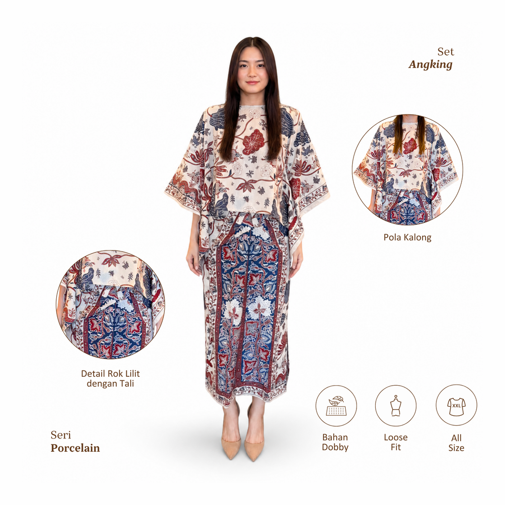 Set Angking-Seri Porcelain
