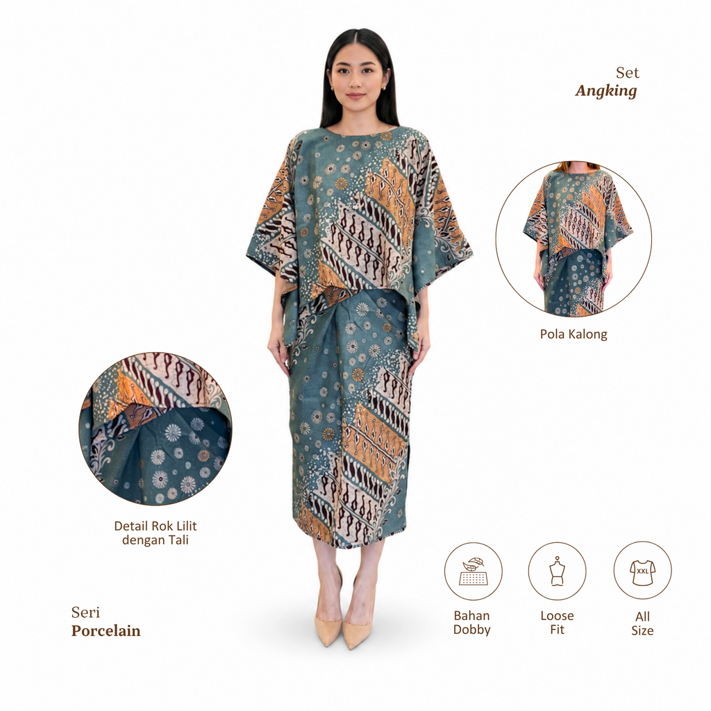 Set Angking-Seri Bunga Pencar