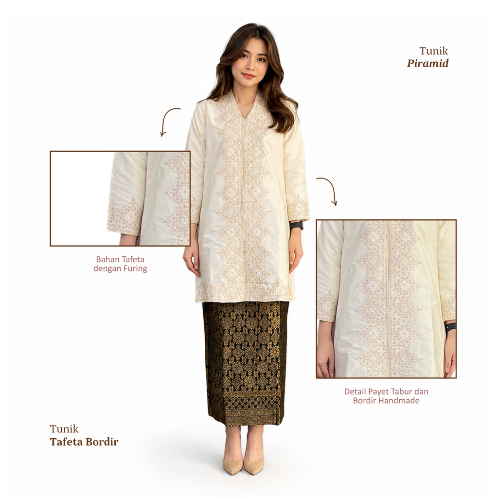 Tunik Piramid [HANYA ATASAN]