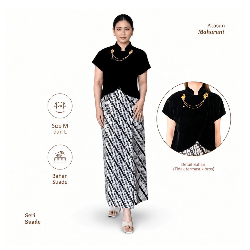 Atasan Maharani Suade [HANYA ATASAN]