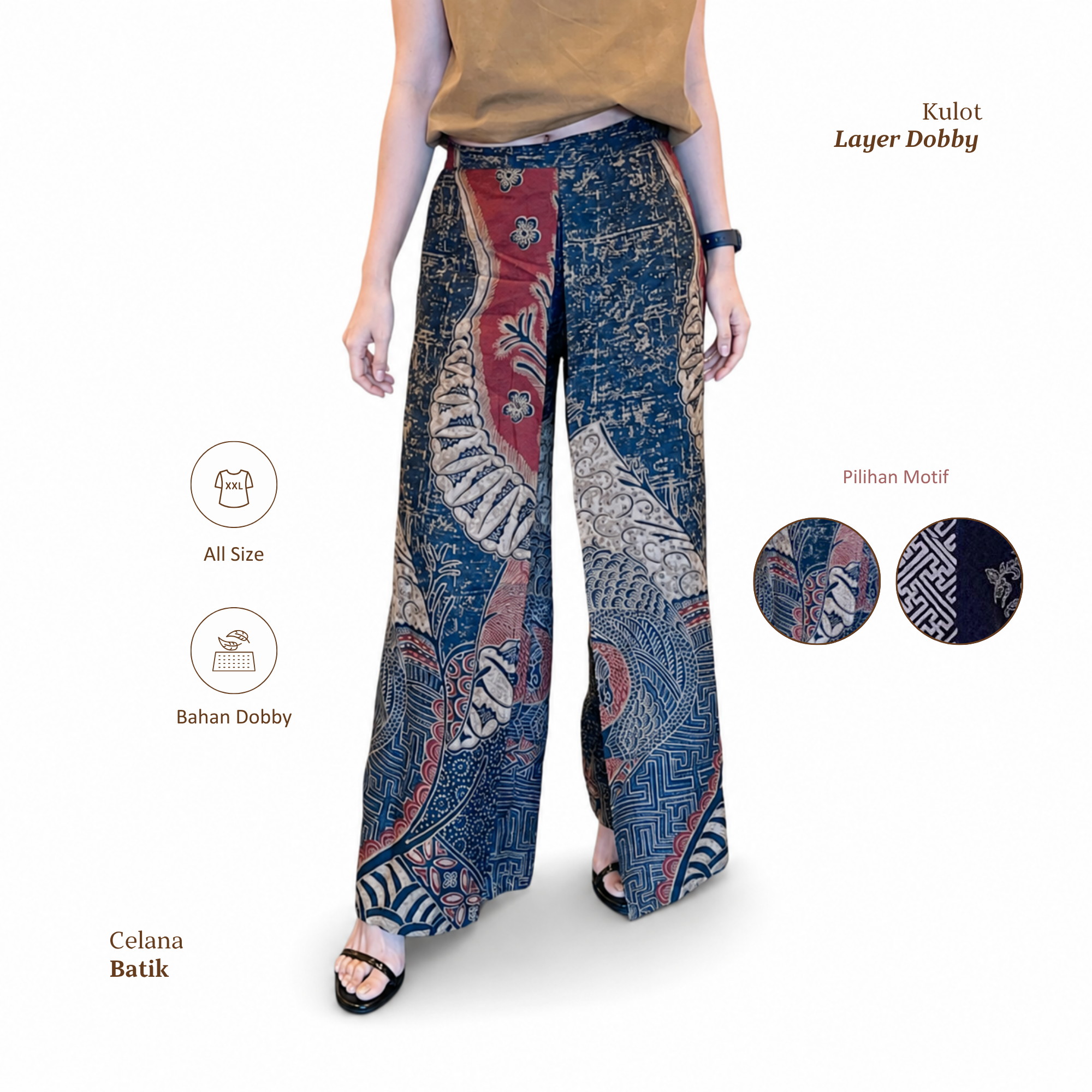 Kulot Layer Dobby-Seri 1