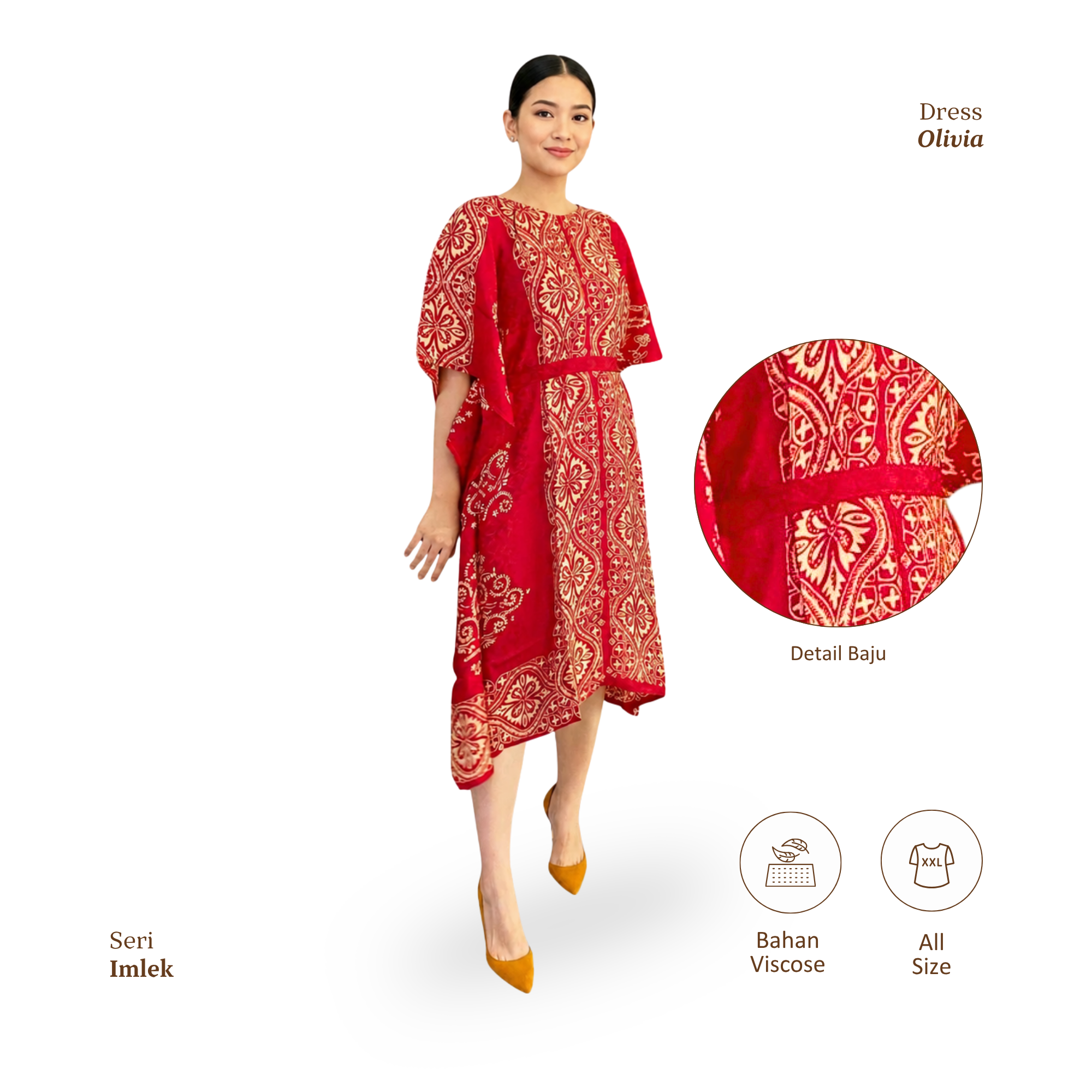 Tunik Olivia-Seri Imlek