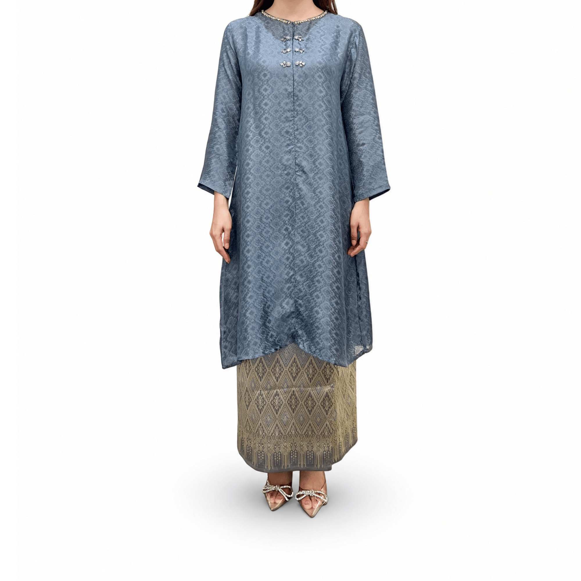 Tunik Shahalam Beading [HANYA TUNIK]