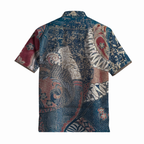 Men's Batik Shirt Short Sleeve Premium-Regular Fit-Nature Series