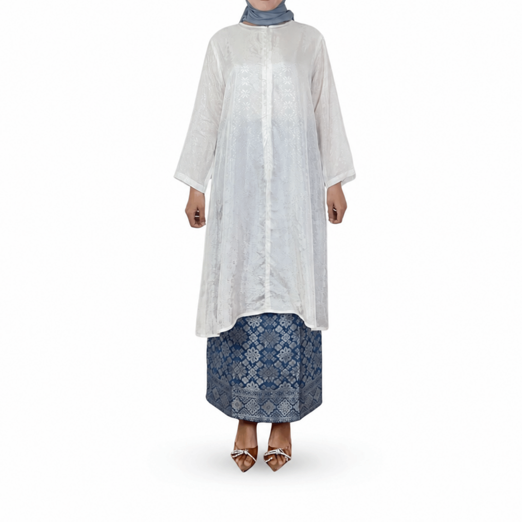 Tunik Shahalam Viscose Polos-Seri 1 [Hanya Atasan]