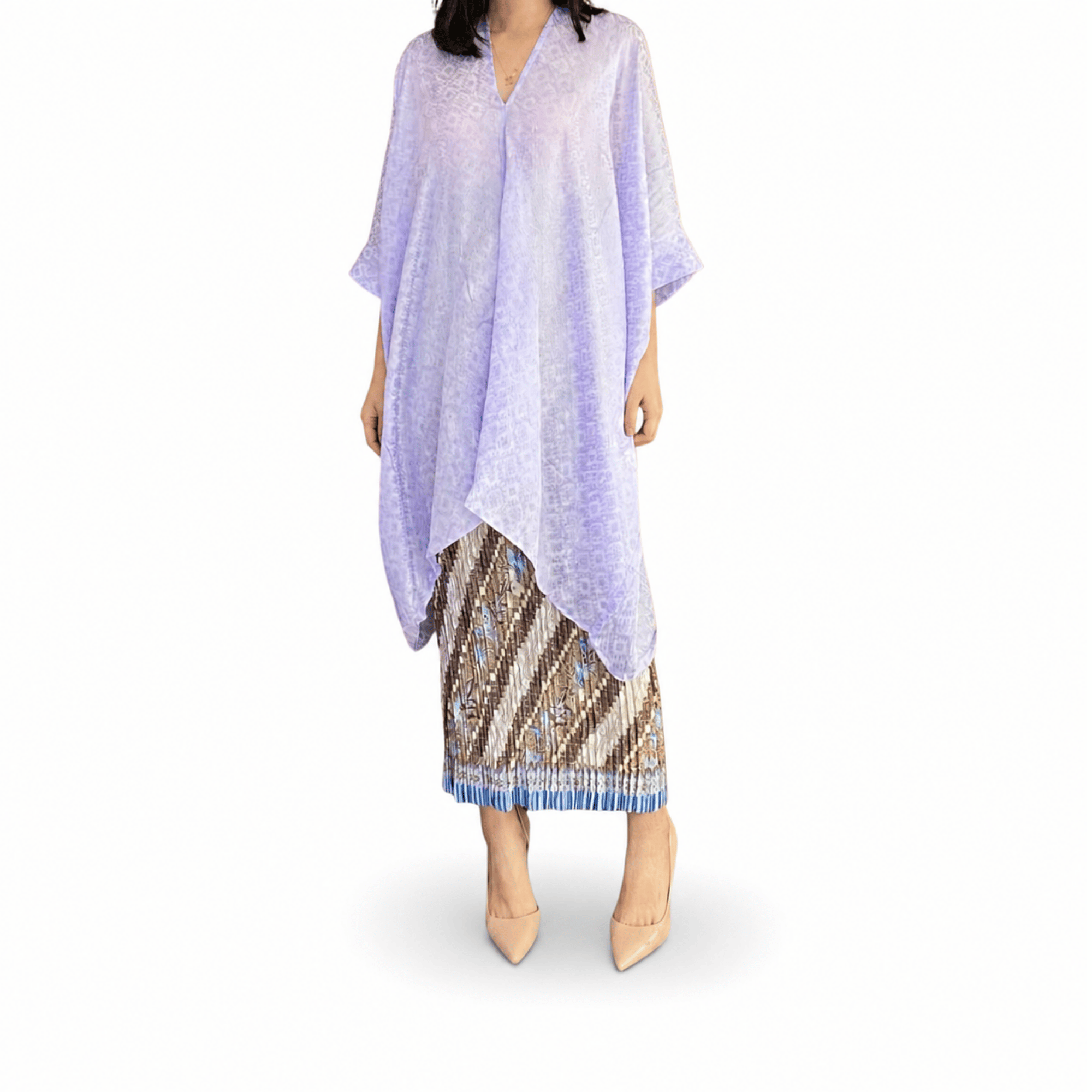 Tunik Aruna Polos-Seri Ocean [Hanya Atasan]