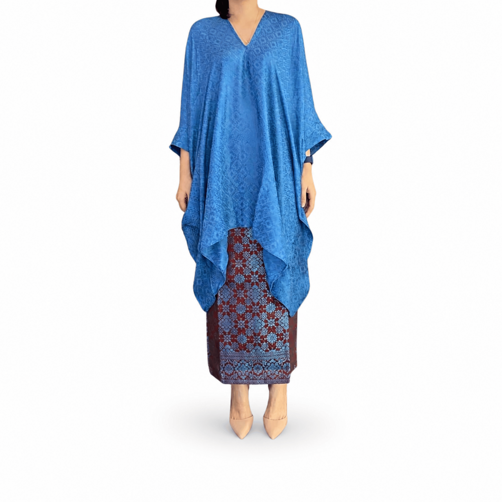 Tunik Aruna Polos-Seri Samudra [Hanya Atasan]