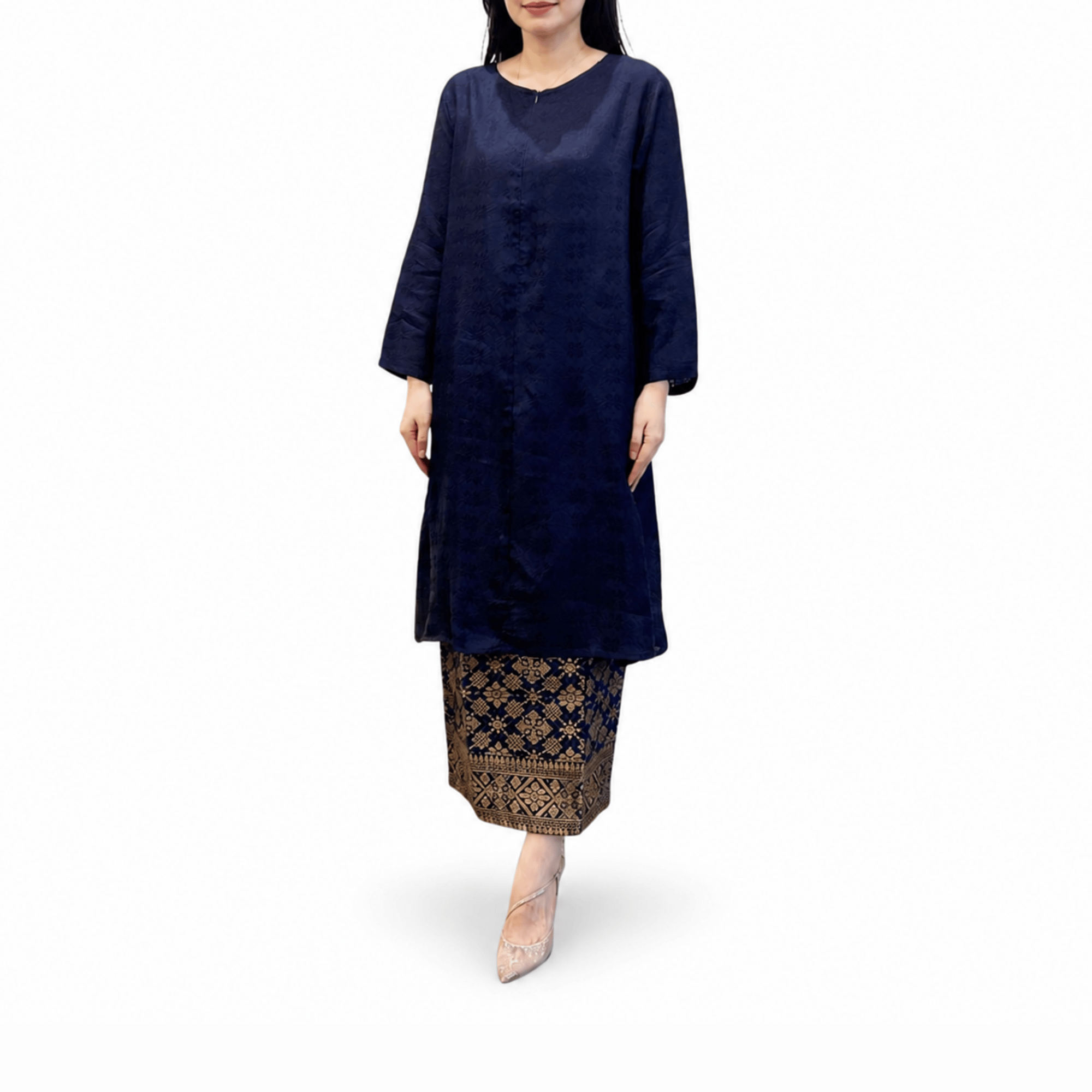 Tunik Shahalam Viscose Polos-Seri 2 [Hanya Atasan]