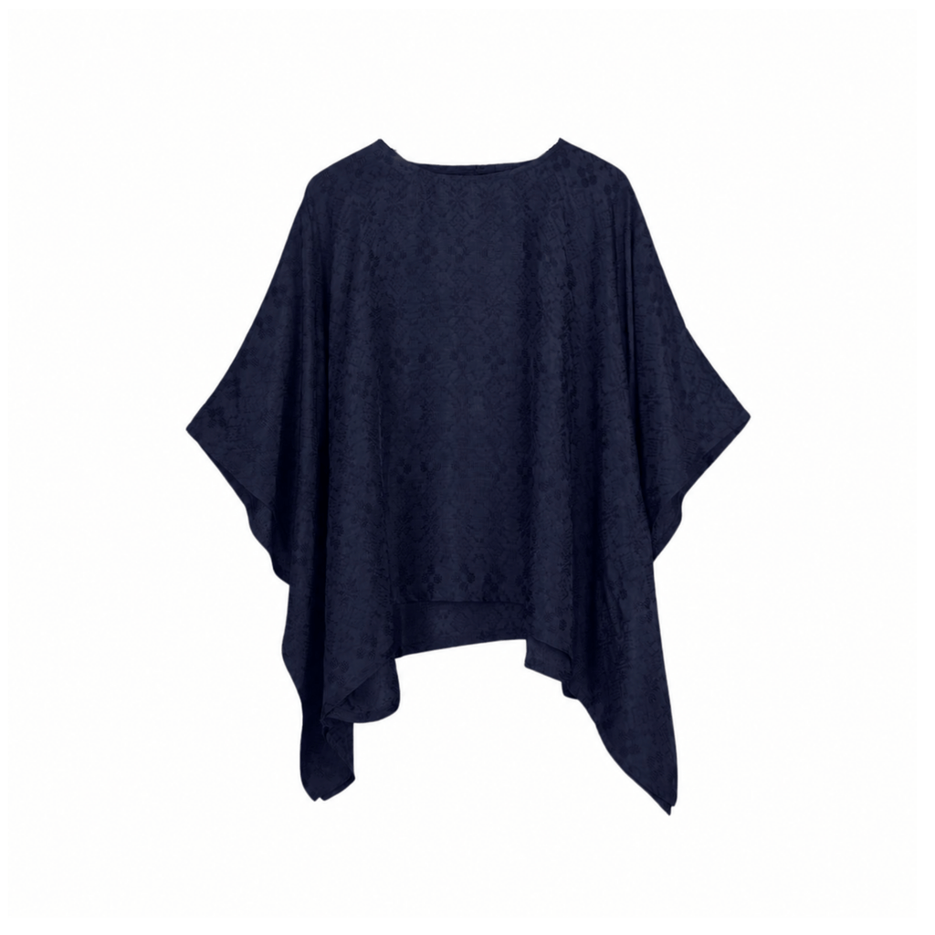 Loose Basic Viscose Polos-Dark Tone [Hanya Atasan]