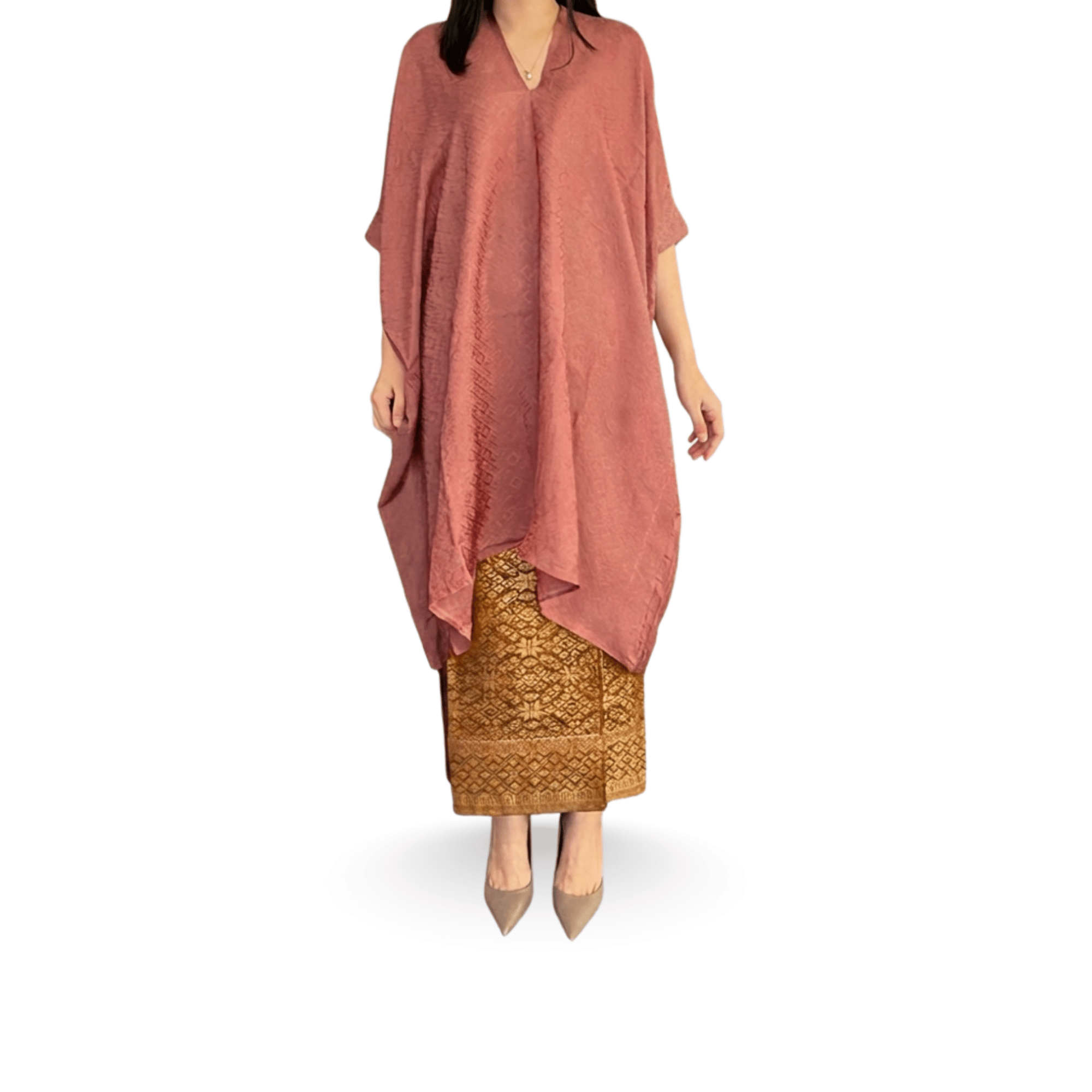 Tunik Aruna Polos-Seri Bumi [Hanya Atasan]
