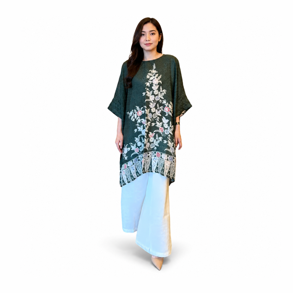 Tunik Kusuma Motif-Seri Encim [HANYA TUNIK]