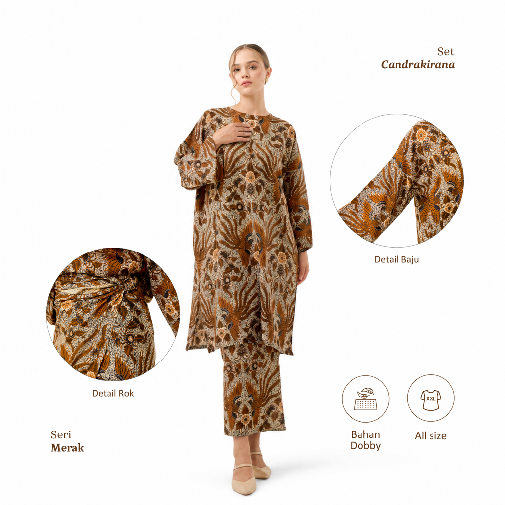 Set Candrakirana - Seri Merak