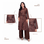 Tunik Selly Long Sleeve-Seri Jumputan [HANYA TUNIK]
