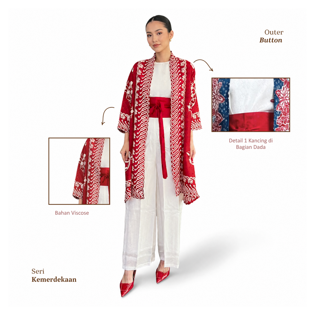 Outer Button-Seri Kemerdekaan [HANYA OUTER]