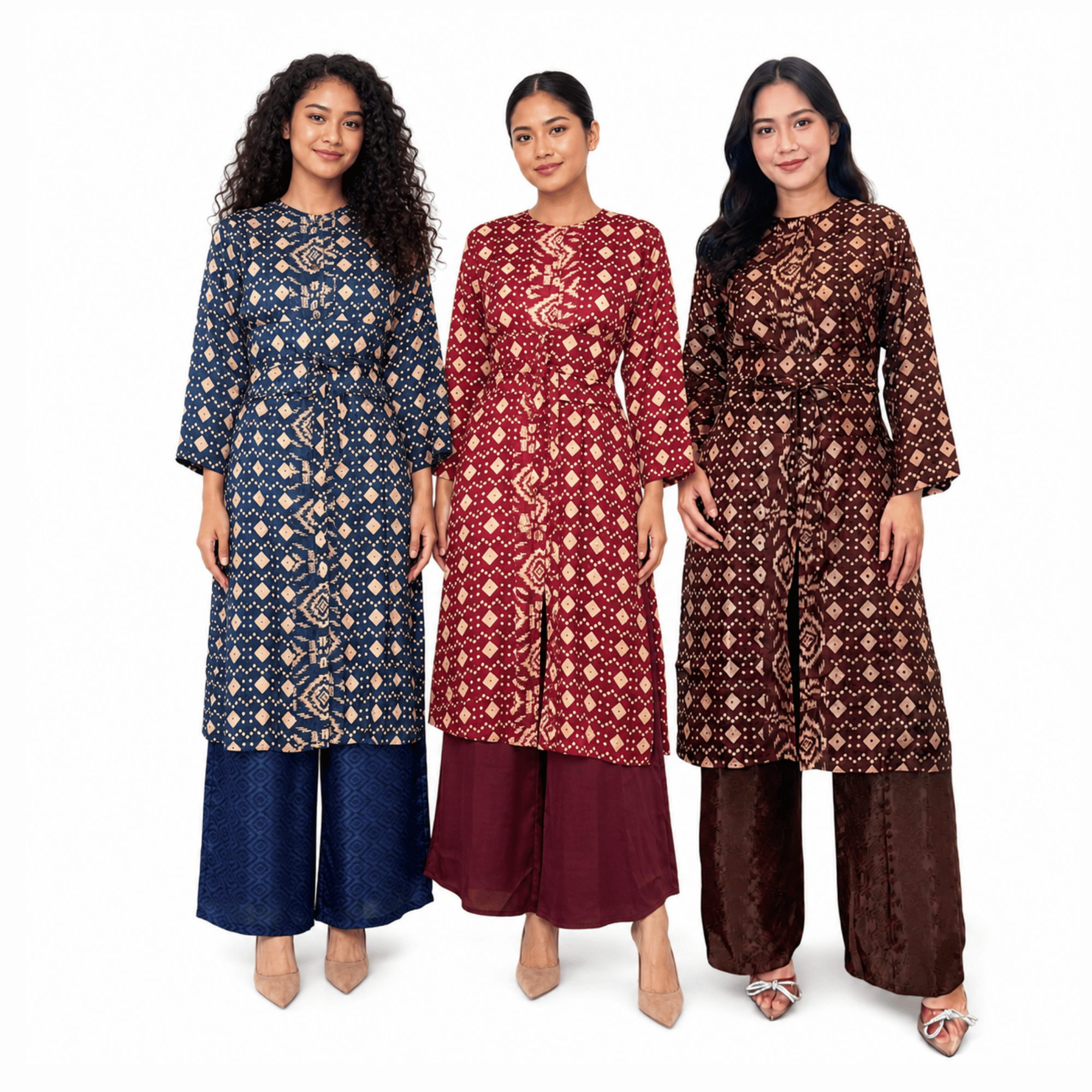 Tunik Selly Long Sleeve-Seri Jumputan [HANYA TUNIK]