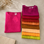 Loose Basic Viscose Polos-Warm Tone [Hanya Atasan)