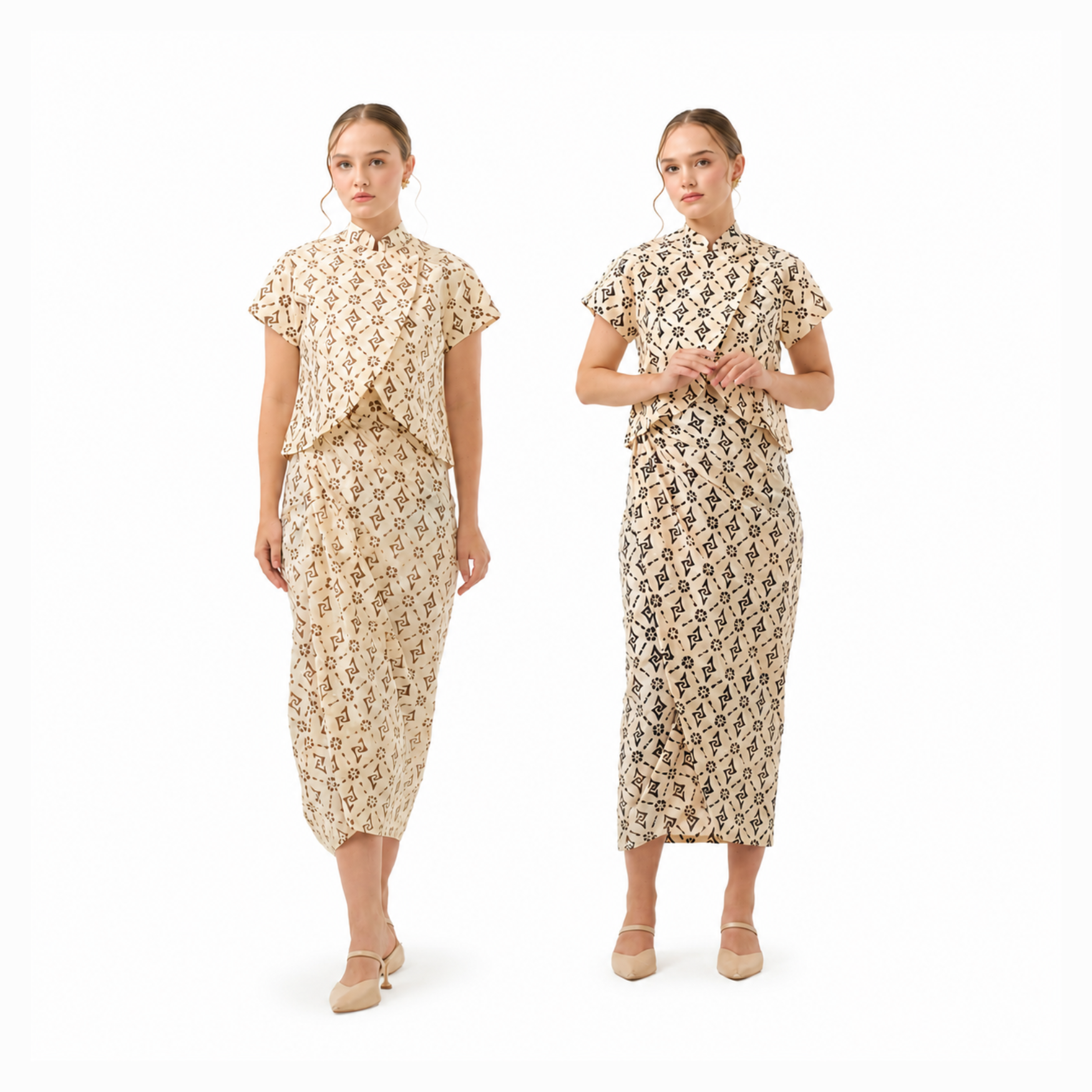 Wastrani Set - Geometric Pattern