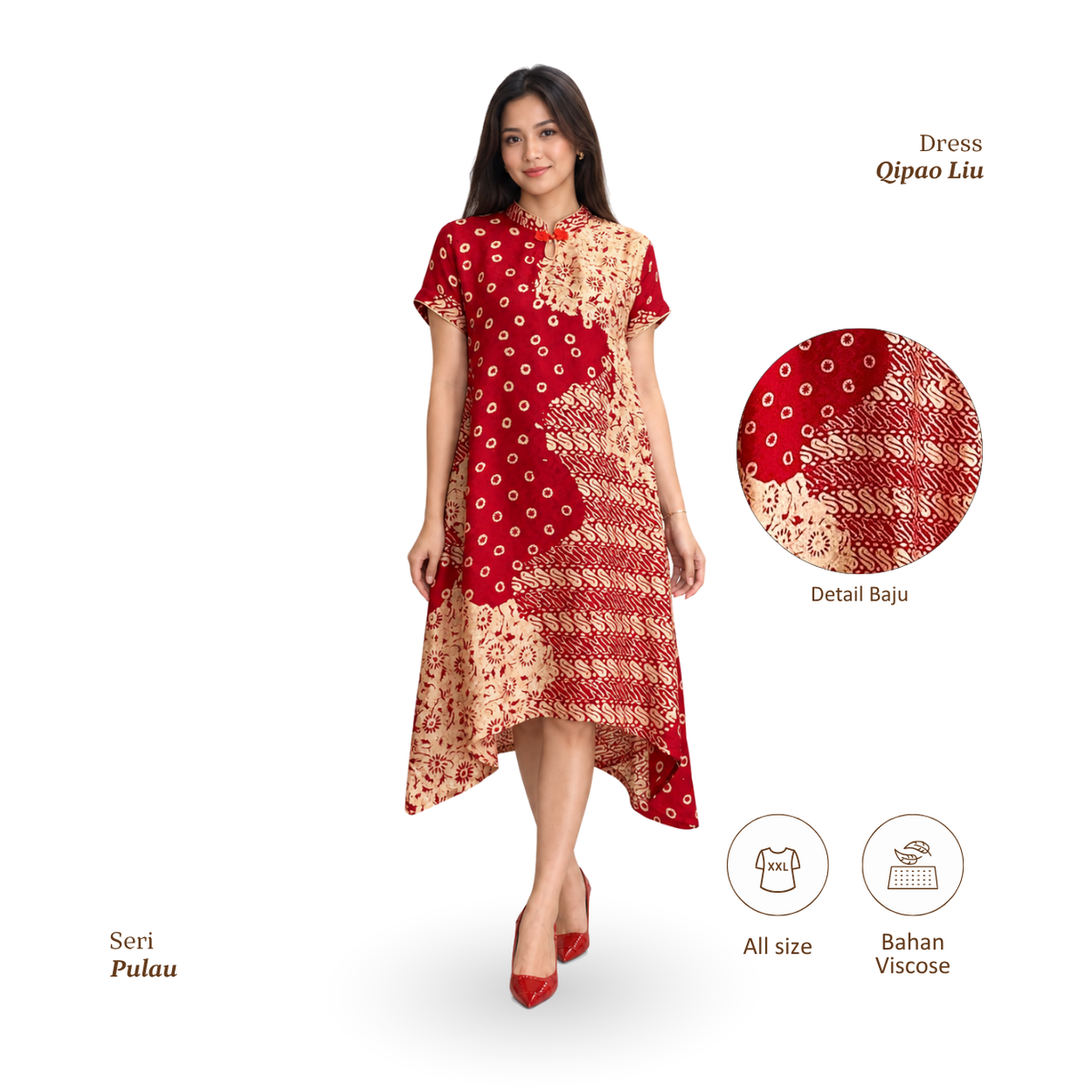 Dress Qipao Liu-Seri Pulau