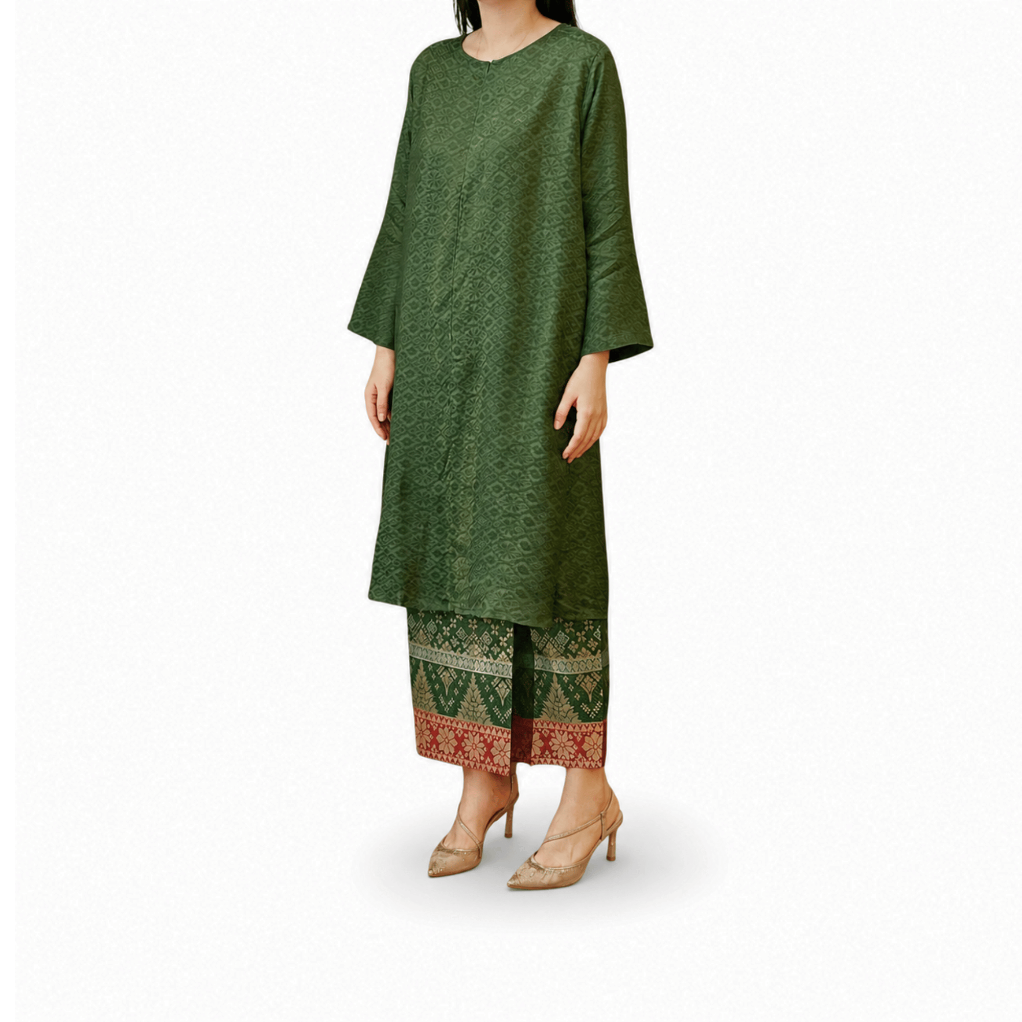 Tunik Shahalam Viscose Polos-Seri 1 [Hanya Atasan]