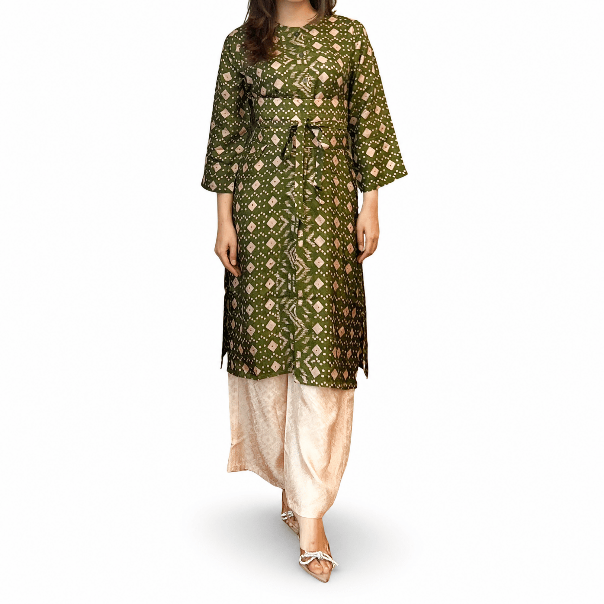 Tunik Selly Long Sleeve-Seri Jumputan [HANYA TUNIK]