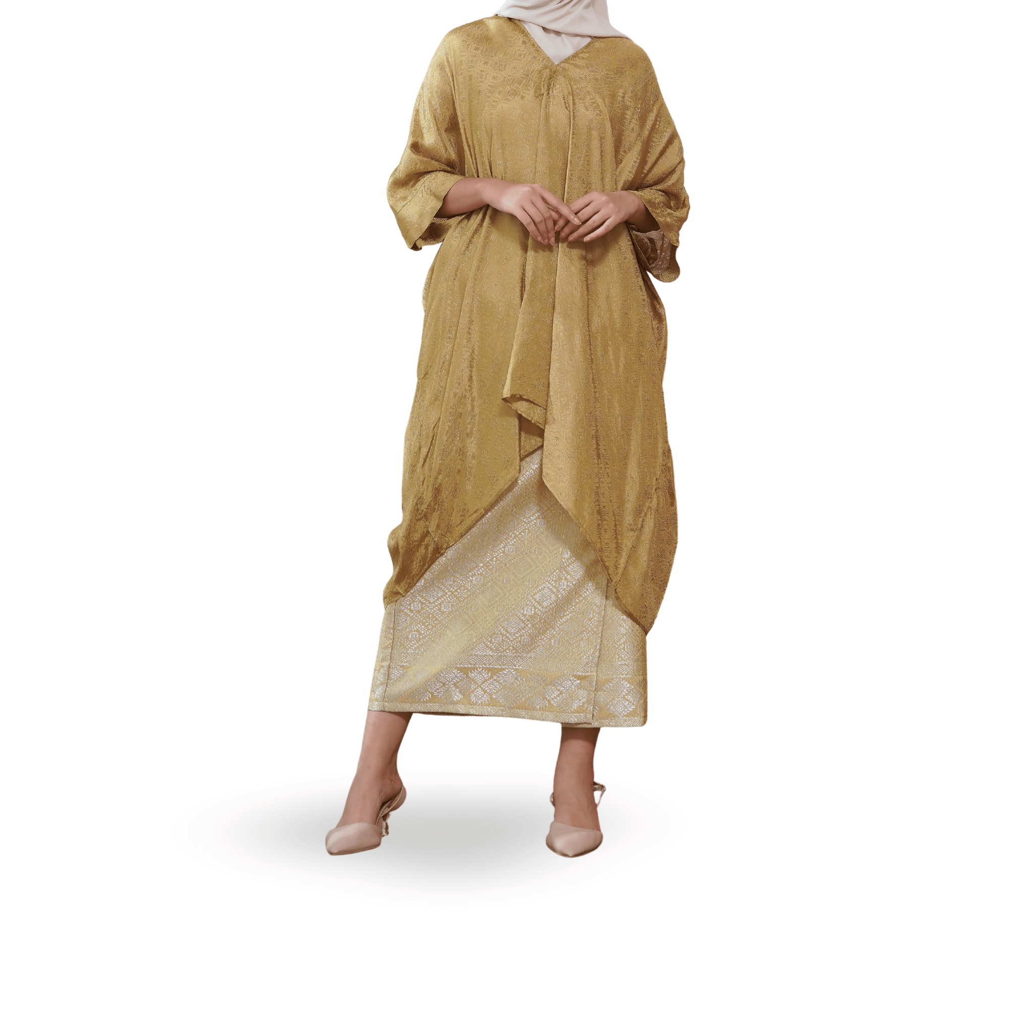Tunik Aruna Polos-Seri Matahari [Hanya Atasan]