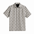 Kemeja Batik Pria Short Sleeve-Regular Fit-Motif Geometric