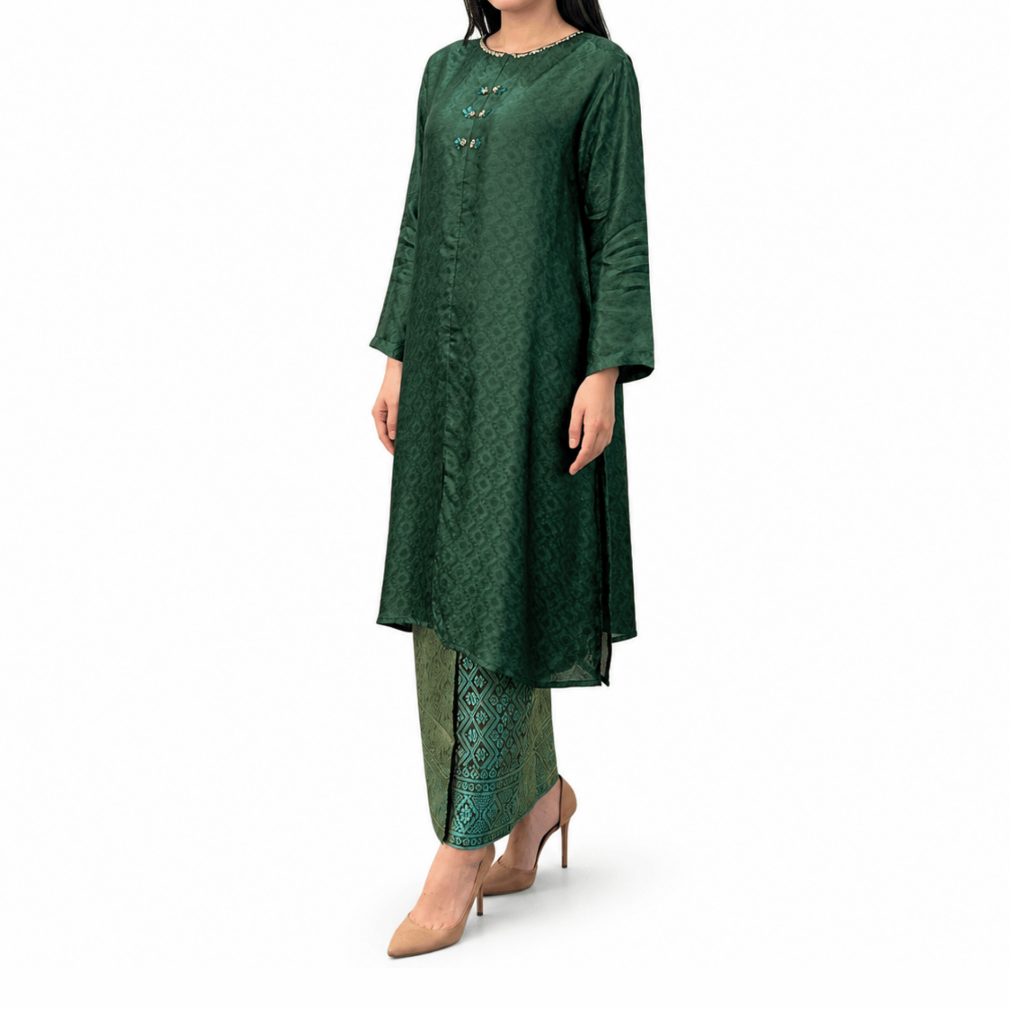 Tunik Shahalam Beading [HANYA TUNIK]