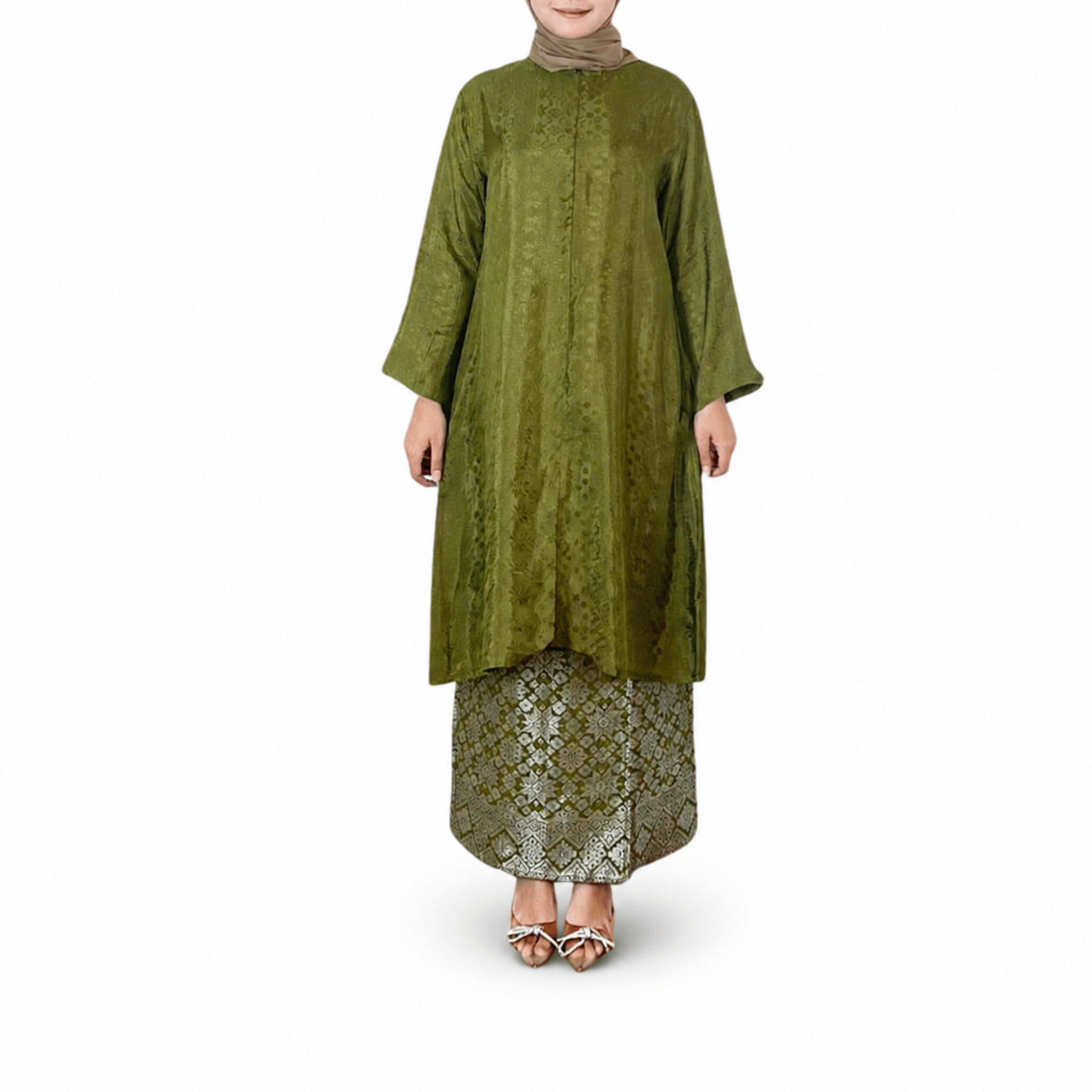 Tunik Shahalam Viscose Polos-Seri 2 [Hanya Atasan]
