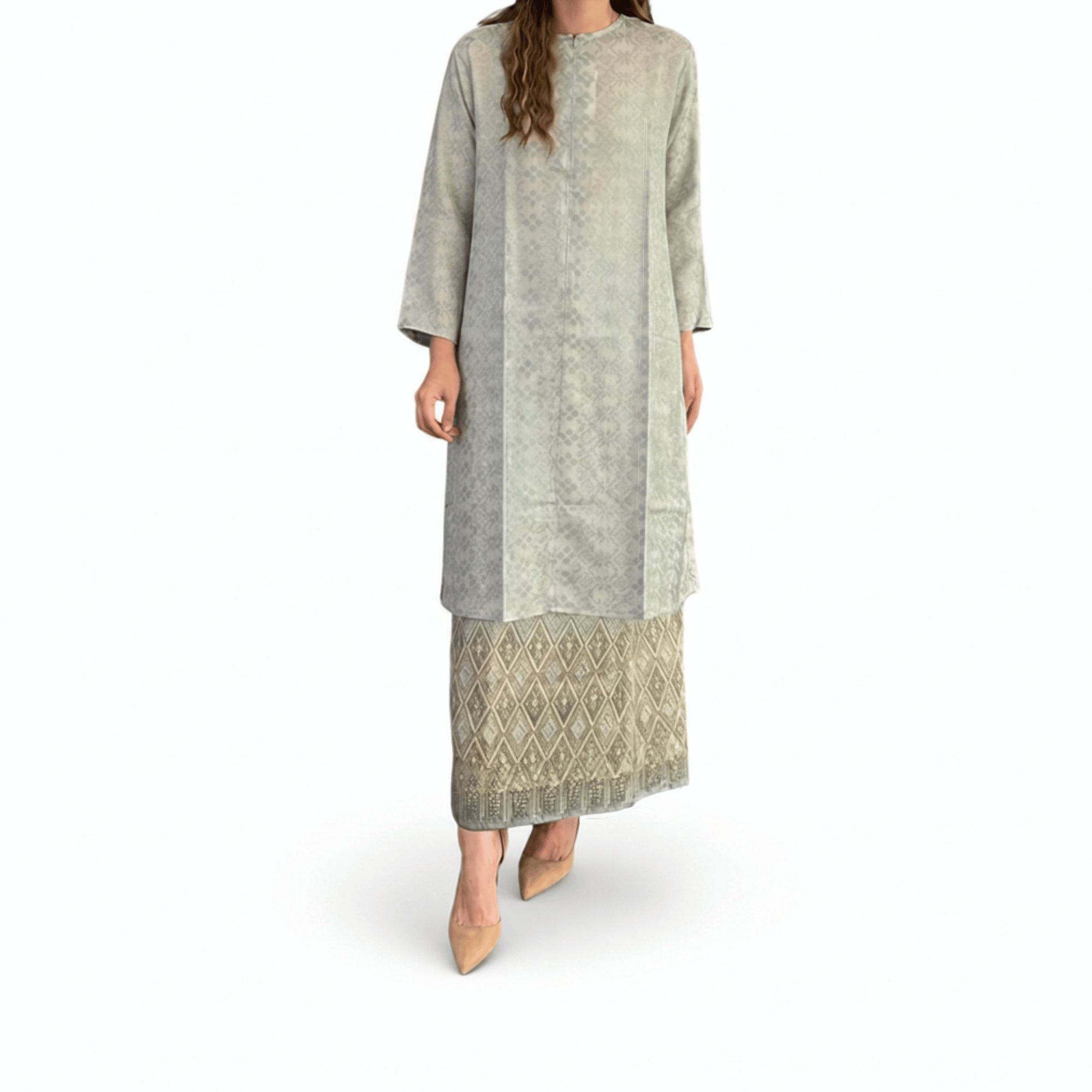 Tunik Shahalam Viscose Polos-Seri 1 [Hanya Atasan]