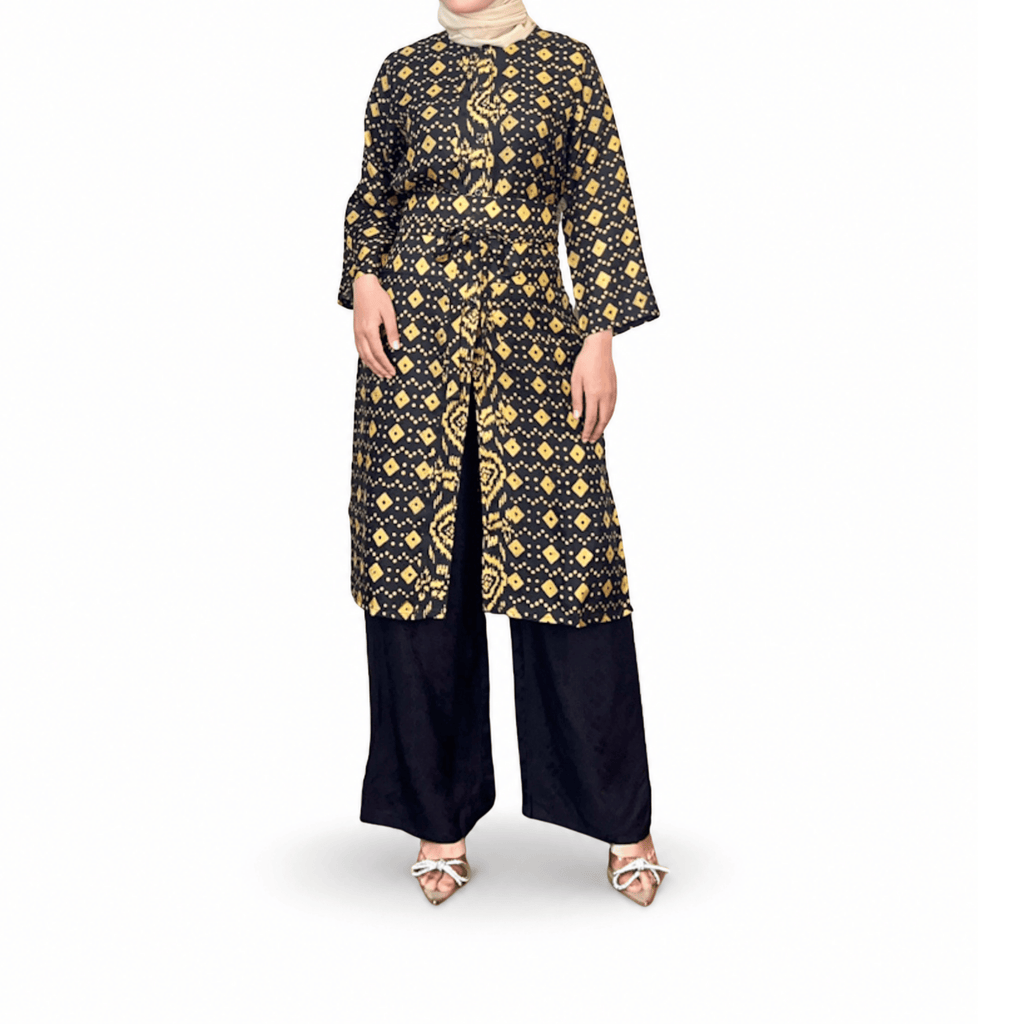 Tunik Selly Long Sleeve-Seri Jumputan [HANYA TUNIK]