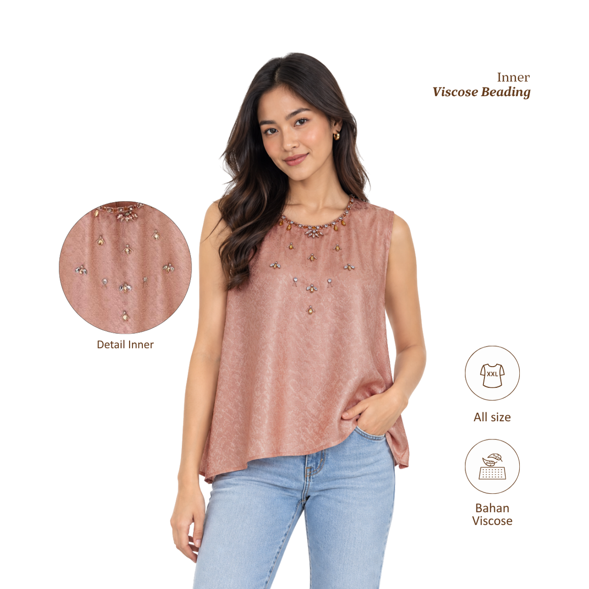 Inner Viscose Beading